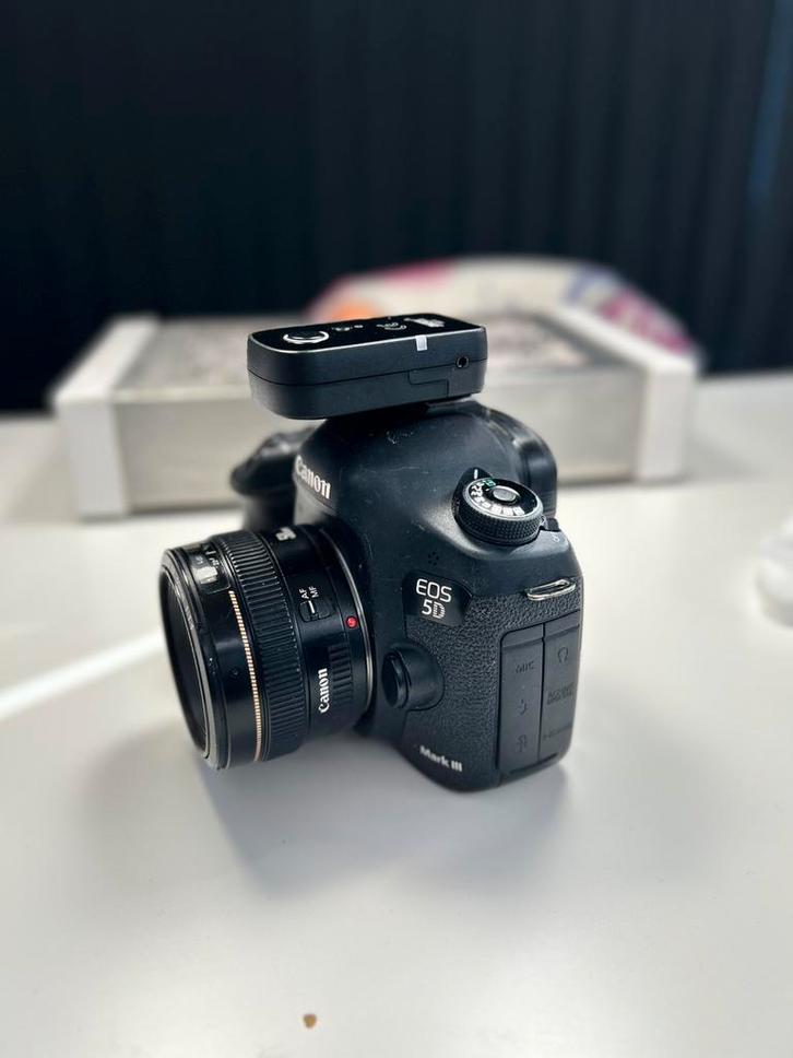 Canon EOS 5D Mark III + lens + accessoires (Topconditie), Audio, Tv en Foto, Fotocamera's Digitaal, Zo goed als nieuw, Canon, 8 keer of meer