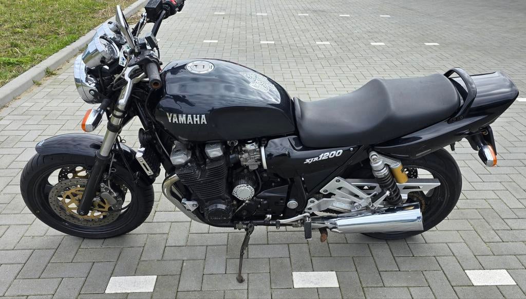 Yamaha XJR 1200 1995 Zwart VERKOCHT, Motoren, Motoren | Yamaha, 4 cilinders, Motorrijbewijs A, Particulier, Meer dan 35 kW