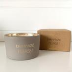 My Flame Lifestyle Organic Candle Champagne Please!, Overige materialen, Ophalen of Verzenden, Zo goed als nieuw, Grijs
