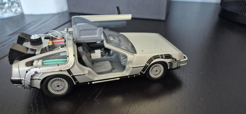 Back to the Future DeLorean modelauto - Raam los, Gebruikt, Auto, 1:32 tot 1:50, Ophalen