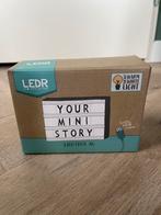LEDR Lightbox A6 met letters en symbolen, Ophalen of Verzenden, Gebruikt