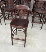 Barkrukken Thonet Met Armleuning - Goedkoopste van NL, Ophalen, 60 tot 90 cm, Hout, Gebruikt
