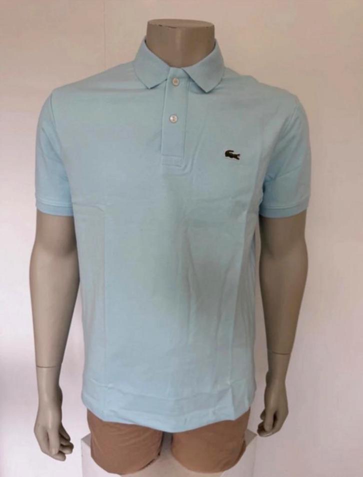 Lacoste Polo Lichtblauw Maat L - nieuw, Kleding | Heren, Polo's, Nieuw, Maat 52/54 (L), Blauw, Ophalen of Verzenden