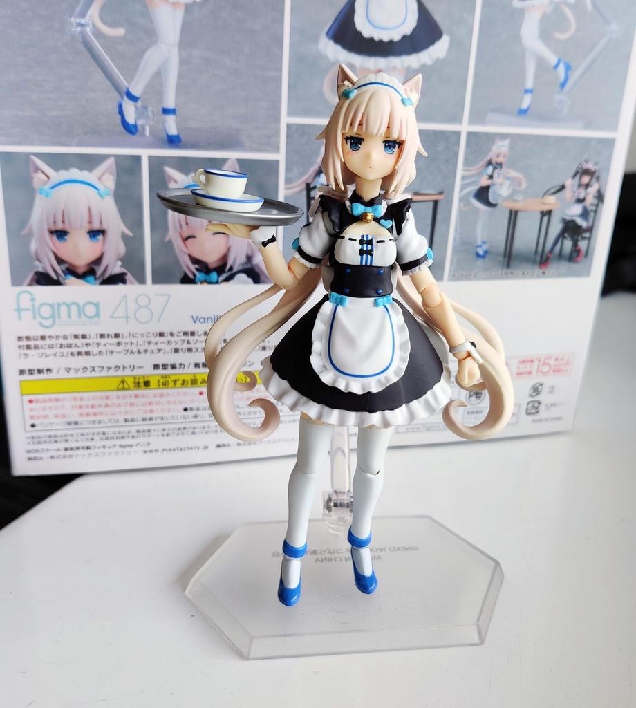 Nekopara Vanilla figma anime figure, Ophalen of Verzenden, Zo goed als nieuw