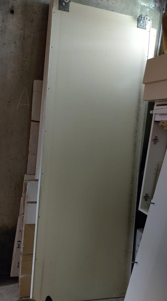 Schuifdeuren voor een kast met railsysteem, Ophalen