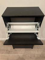 Ikea Bissa Schoenenkast - Zwartbruin, 2 vakken, Ophalen, Zo goed als nieuw