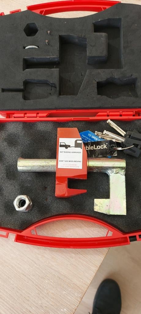 Disselslot voor caravan of vouwwagen, Ophalen of Verzenden