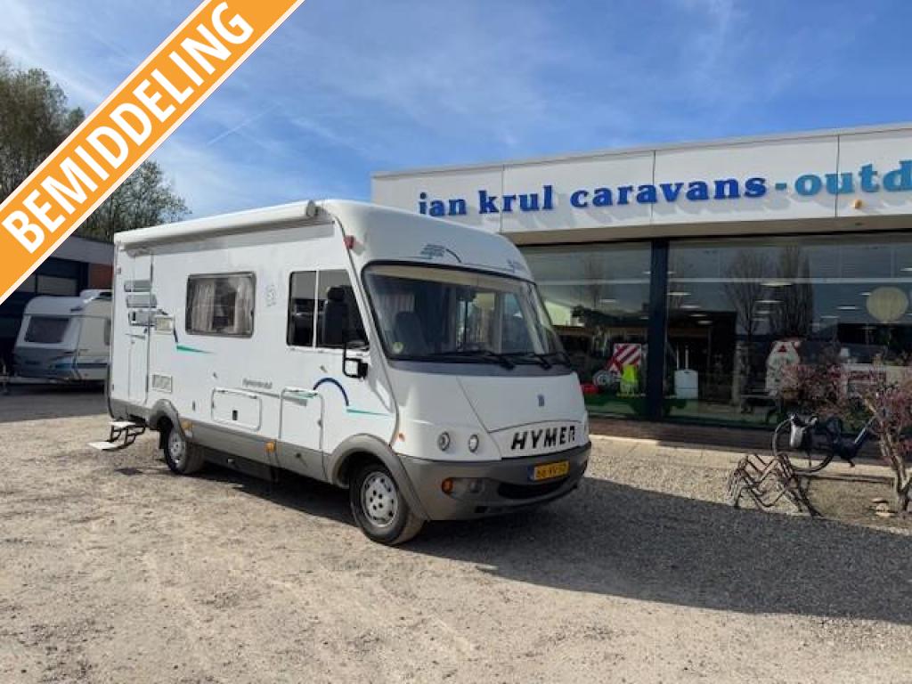 Hymer B584, Caravans en Kamperen, Integraal, Ringverwarming, Bedrijf, Tot en met 3