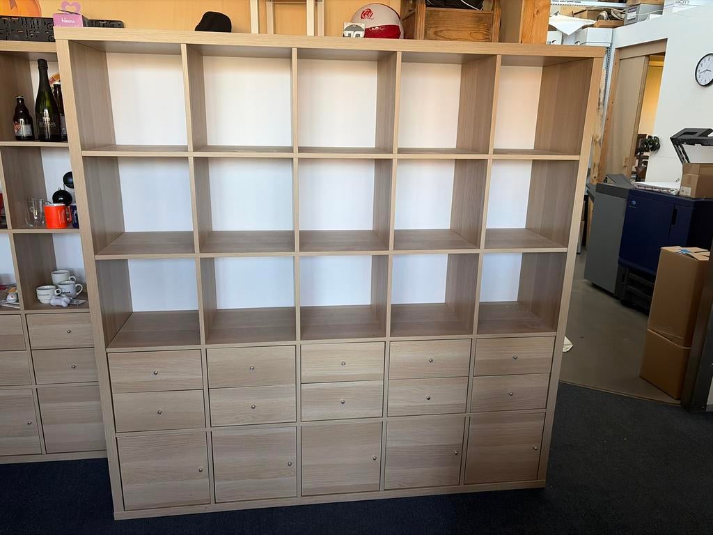 2x IKEA Kast met Lades en Achterwand - Zo goed als nieuw, Ophalen, 100 tot 150 cm, Zo goed als nieuw, Met lade(s)