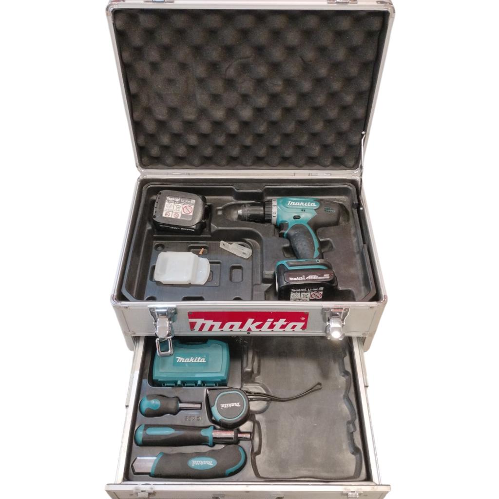 Makita BDF343 14.4V Accuboorset Compleet | Incl. Garantie, Doe-het-zelf en Verbouw, Gereedschap | Boormachines, Makita, Zo goed als nieuw