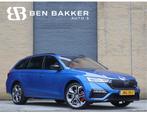 Skoda Octavia Combi 1.4 TSI RS iV PHEV 245PK Automaat Matrix, Auto's, Skoda, Stof, Gebruikt, 4 cilinders, Blauw
