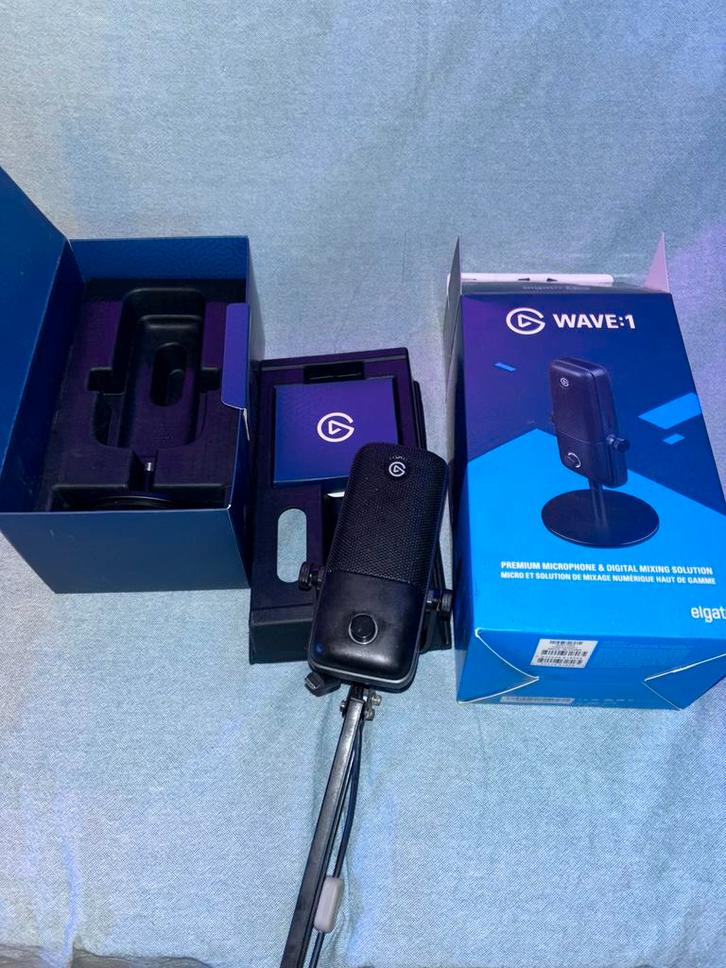 Elgato wave 1, Muziek en Instrumenten, Microfoons, Zo goed als nieuw, Ophalen of Verzenden