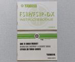 YAMAHA FS1P / FS1P-DX Instructie & Garantieboekje Nieuwstaat, Ophalen of Verzenden, Nieuw
