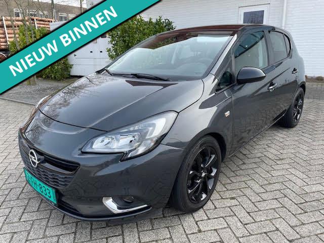 Opel Corsa 1.4 Turbo Color Edition Airco Cruise Control, Auto's, Voorwielaandrijving, Gebruikt, 4 cilinders, Lichtsensor