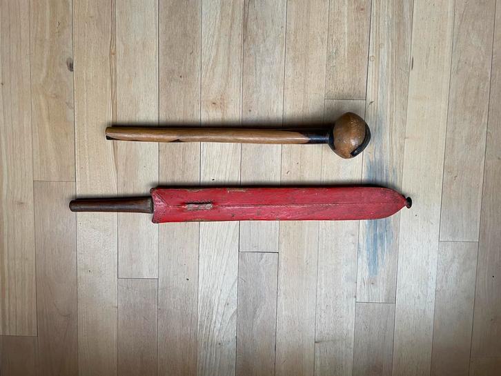 Masai Zwaard en Knuppel - Tanzania, jaren '70, Antiek en Kunst, Kunst | Niet-Westerse kunst, Ophalen