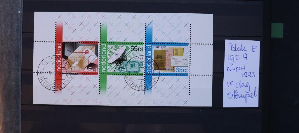 Nederland NVPH 1223 gestempeld., Ophalen of Verzenden, Na 1940, Gestempeld