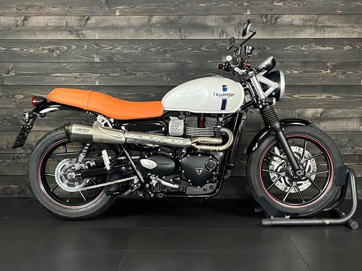 Triumph STREET TWIN CUSTOM (bj 2020), Motoren, Motoren | Triumph, Bedrijf, Naked bike, meer dan 35 kW
