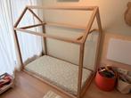 Bedhuisje peuterbed/montessoribed/speelhuisje met tentdoek, Ophalen, 70 tot 85 cm, 140 tot 160 cm, Zo goed als nieuw