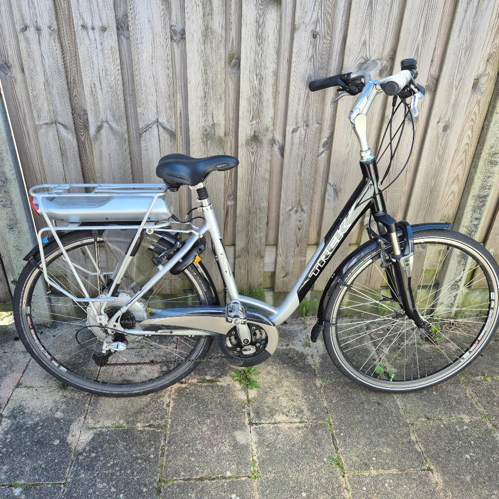 Trek Navigator T500 - elektrische fiets, Gebruikt, 51 tot 55 cm, 30 tot 50 km per accu, Ophalen