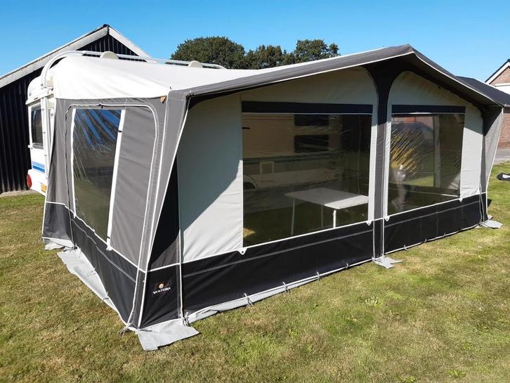 Voortent Ventura Pacific 300, Caravans en Kamperen, Voortenten en Luifels, Gebruikt, Unico Ventura, Ophalen