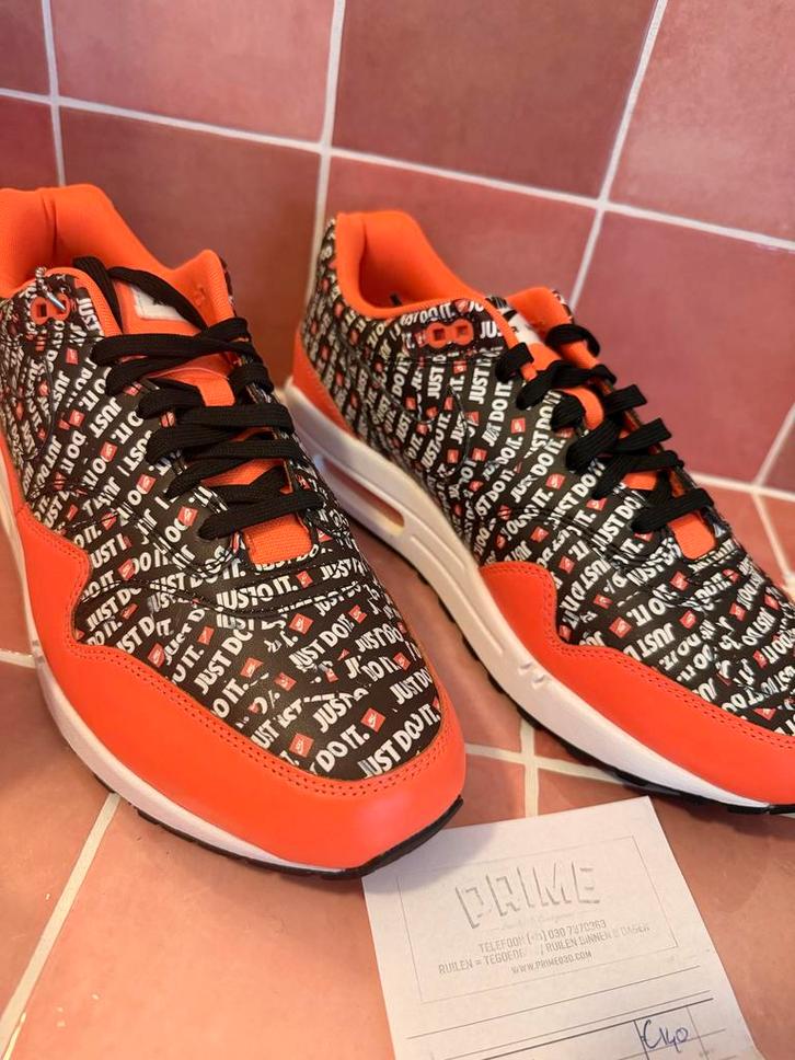 Nike Air Max 1 'Just Do It' - Maat 45/29cm, Kleding | Heren, Schoenen, Nieuw, Sneakers of Gympen, Overige kleuren, Ophalen of Verzenden