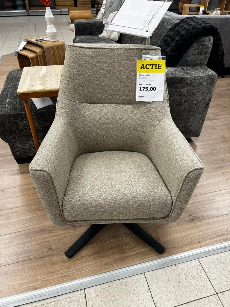 Fauteuil Nilesto, Ophalen, Nieuw, 75 tot 100 cm, Stof