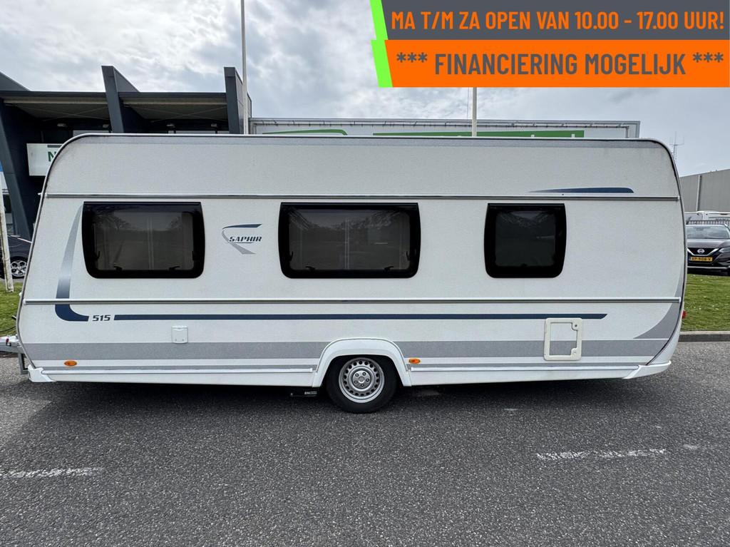 FENDT SAPHIR 515 SKM, STAPELBED,DWARSBED, TREINZIT, VOORTENT, Mover, 7 tot 8 meter, Bedrijf, Fendt