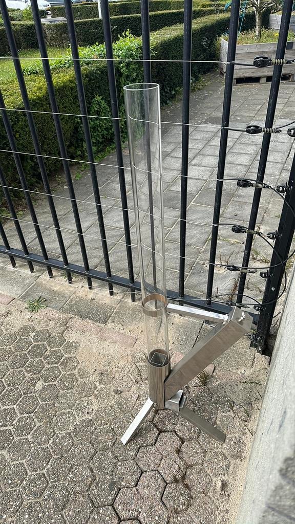 Pellet heater tube, Ophalen of Verzenden, Zo goed als nieuw, IJzer