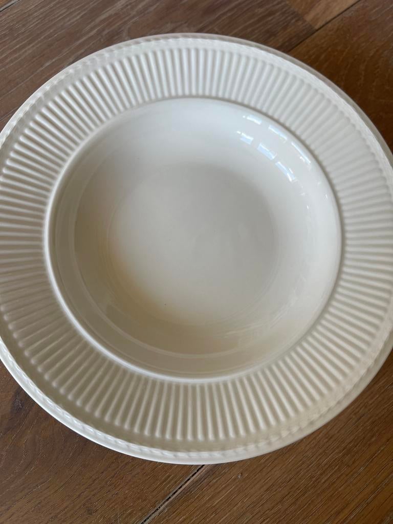 3 Wedgwood Windsor Edme soepborden, Ophalen, Gebruikt, Bord(en), Wedgwood