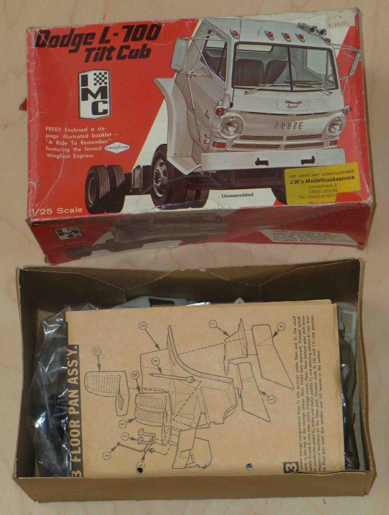 Dodge L-700 Tilt Cab (IMC), Overige merken, 1:50 of kleiner, Ophalen of Verzenden, Zo goed als nieuw