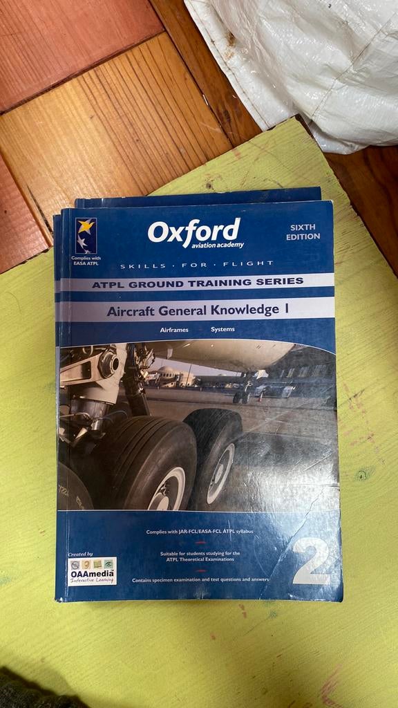 Oxford EASA ATPL Theorie Boeken, 6e editie, los, Ophalen of Verzenden, Alpha, Zo goed als nieuw, WO