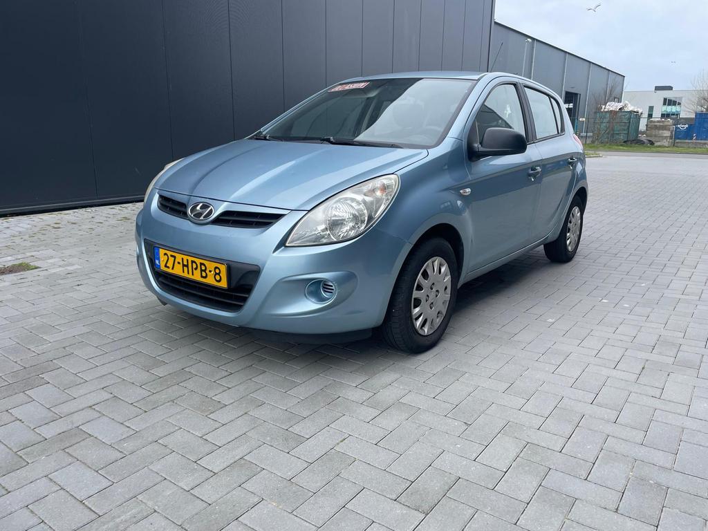Hyundai i20 1.2 5-DRS 2009 Blauw, Auto's, 31 €/maand, 4 cilinders, Blauw, Origineel Nederlands