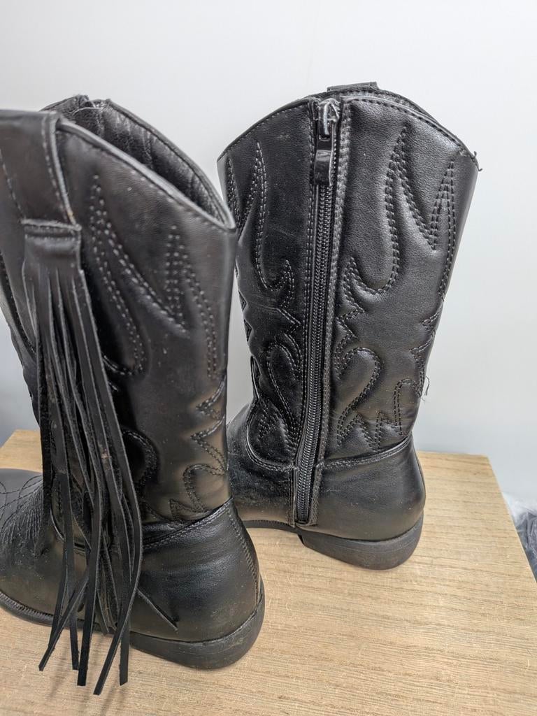 Doremi zwarte cowboy laarsjes maat 33, Kinderen en Baby's, Kinderkleding | Schoenen en Sokken, Doremi, Gebruikt, Doremi, Meisje
