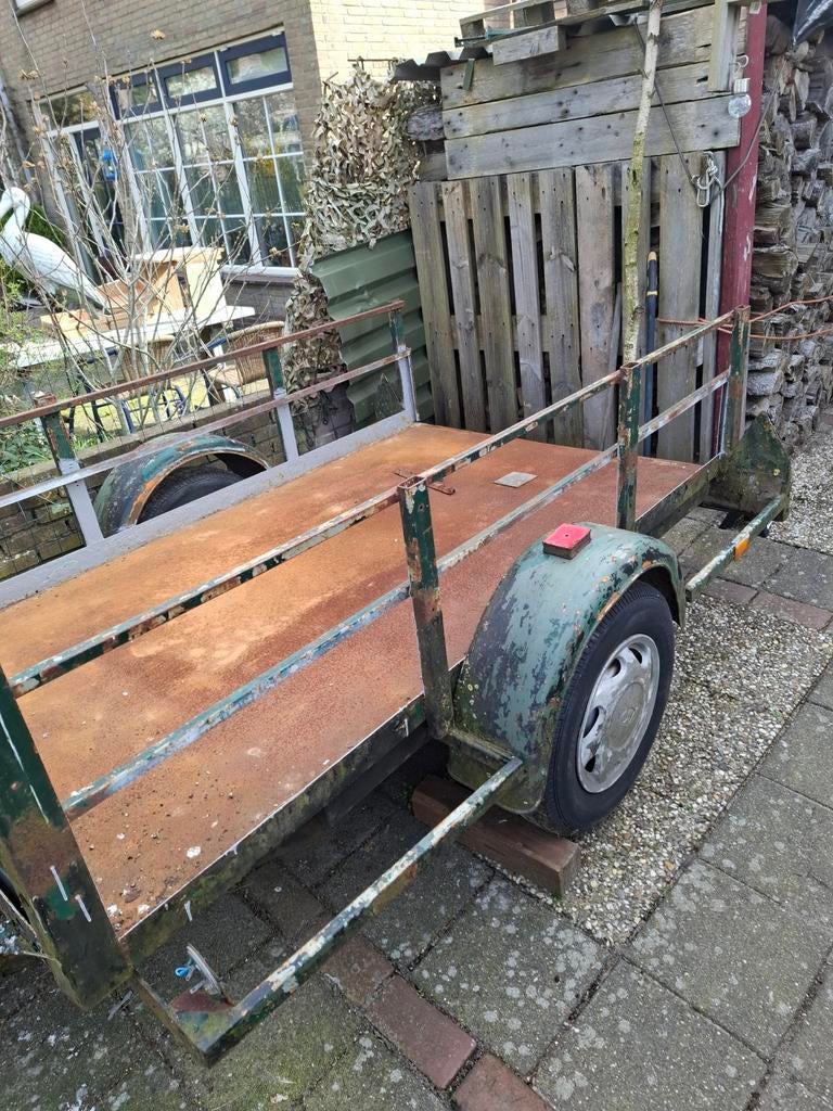 Grondwerkers Aanhanger Opknapper, Ophalen, Gebruikt