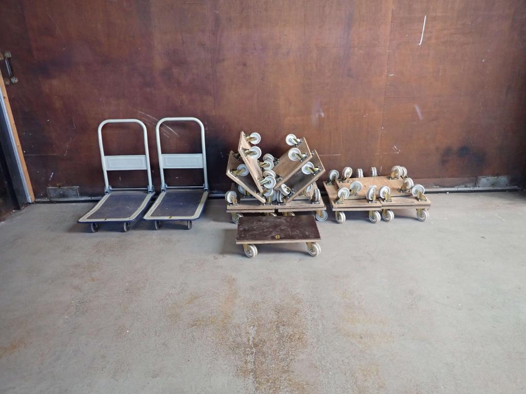 Overtoom Magazijndolly JSP-50 400Kg / Dolly / transportkar, Niet ingevuld, Gebruikt, Transportkar, Niet ingevuld