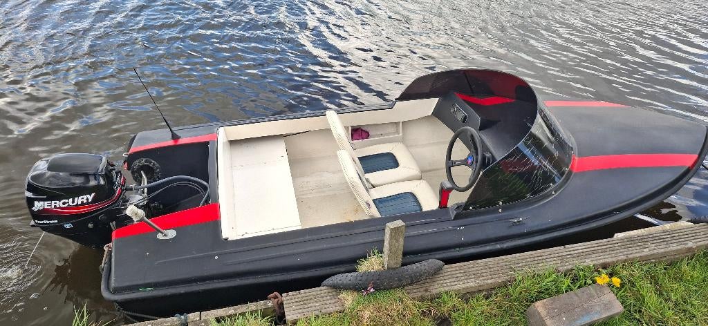 Leuk sportbootje, Ophalen, Gebruikt, Minder dan 10 pk, Snelvarend