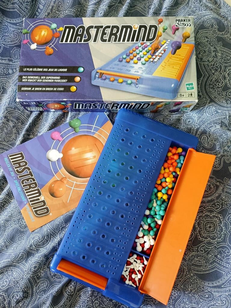 Mastermind bordspel - Compleet, Een of twee spelers, Ophalen of Verzenden, Gebruikt, Parker