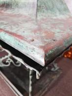 Antieke bronzen Chinese buitenlampen Amsterdam, jaren '30, Ophalen of Verzenden