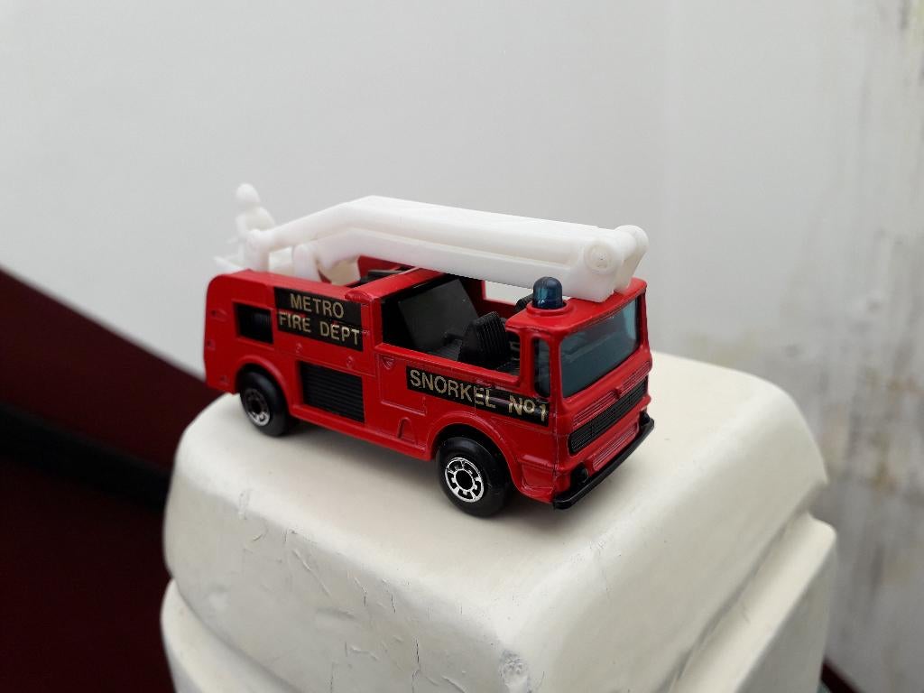 Matchbox Snorkel fire engine 1981., Ophalen of Verzenden, Zo goed als nieuw, Overige typen