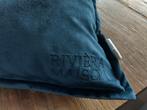 RM Riviera Maison kussen fluweel velvet blauw, Ophalen of Verzenden, Blauw