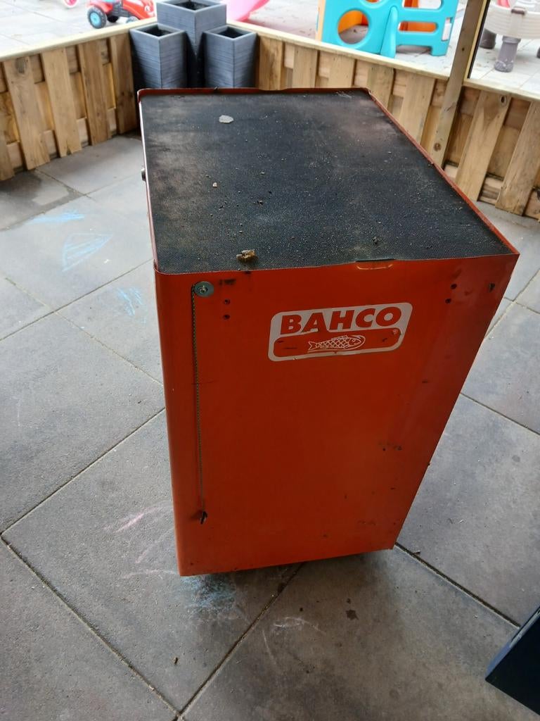 Bahco gereedschapswagen, Ophalen, Gebruikt