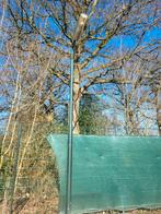 Groene straat lantaarnpaal, Tuin en Terras, Buitenverlichting, Ophalen, Gebruikt, Staande lamp, Netvoeding