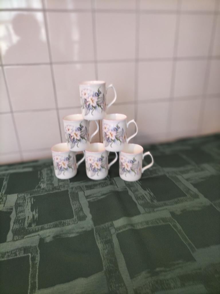 6 Jason mokken erg mooi en Nieuw., Nieuw, Ophalen of Verzenden, Overige stijlen, Kop(pen) en/of Schotel(s)