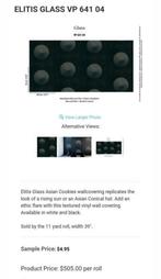 2 dichte rollen en een 3/4de rol Elitis glass, Ophalen, Minder dan 10 m²