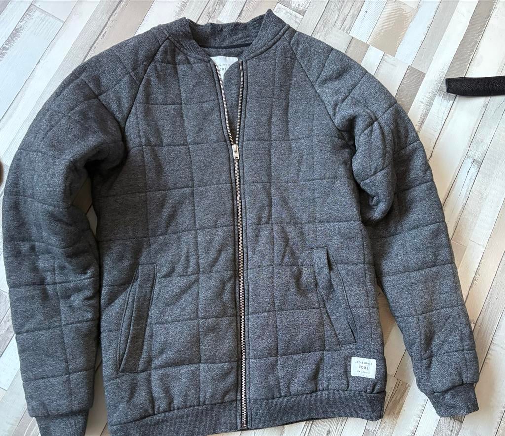 Jack & Jones Core Vest Jas Maat S, Ophalen of Verzenden, Zo goed als nieuw, Maat 46 (S) of kleiner, Grijs