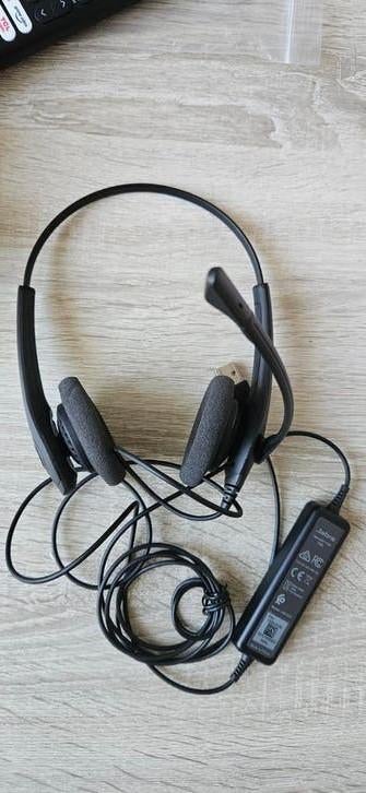 Jabra Biz 1500 bedrade headset, Computers en Software, Headsets, Ophalen of Verzenden, Zo goed als nieuw