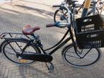 Zgan zwarte omafiets met versnellingen en 28inch, 53 tot 56 cm, Ophalen of Verzenden, Zo goed als nieuw, Versnellingen