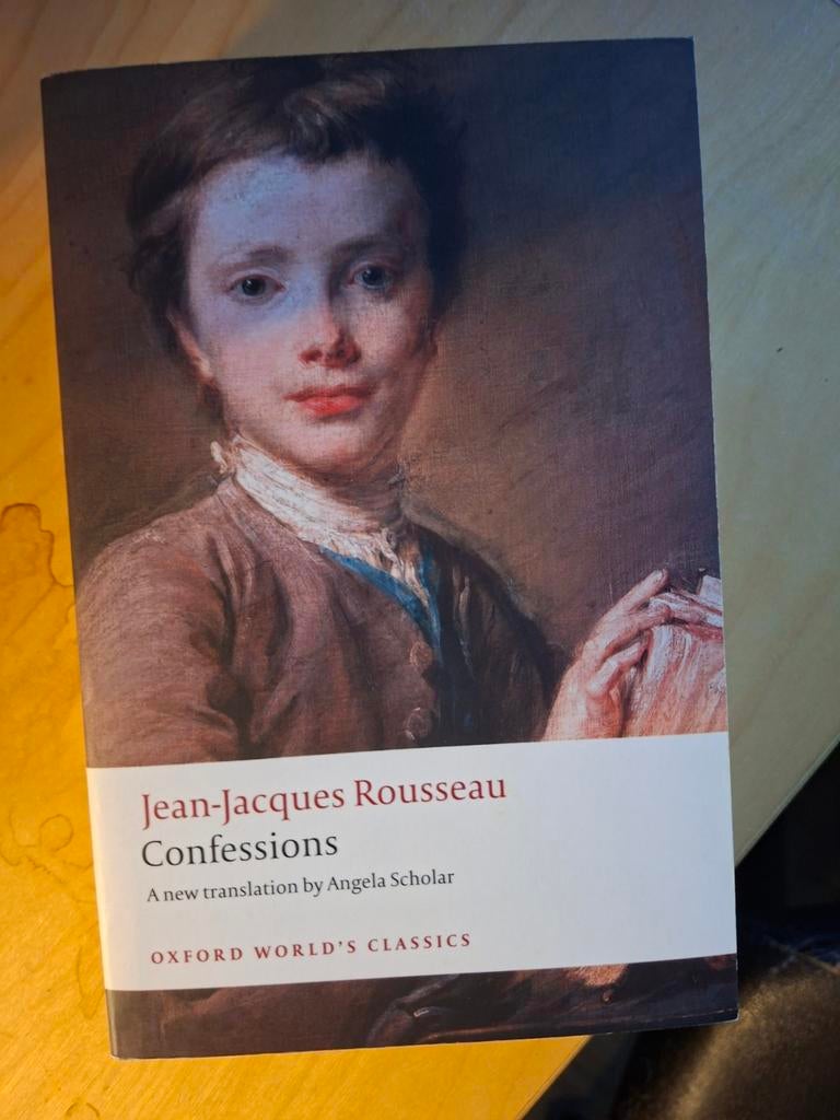 Jean-Jacques Rousseau - Confessions Als Nieuw Engels, Boeken, Ophalen of Verzenden