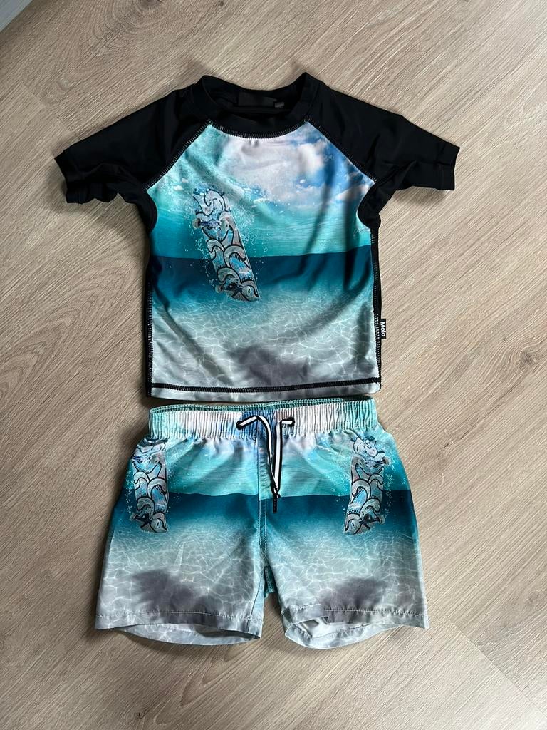 UV shirt en zwembroek maat 86/92, UV-zwemkleding, Ophalen of Verzenden, Zo goed als nieuw, Zwembroek