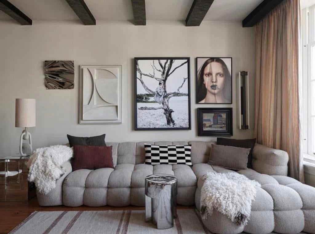 Loods 5 bank Fat Joe chaise longue, Ophalen of Verzenden, Zo goed als nieuw, Stof